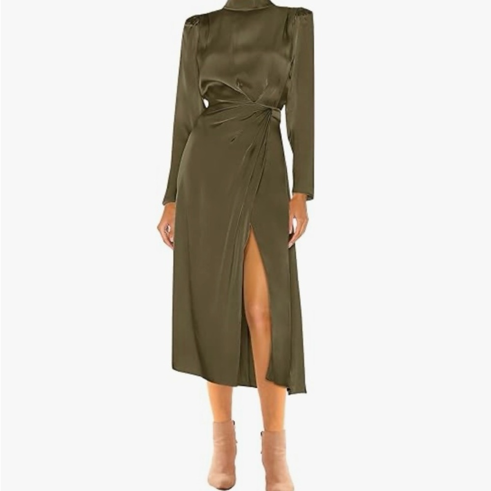 Silky formal midi